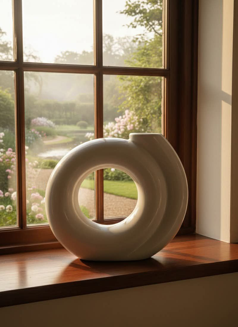 Sea Shell Vase – Elegant Office Decor